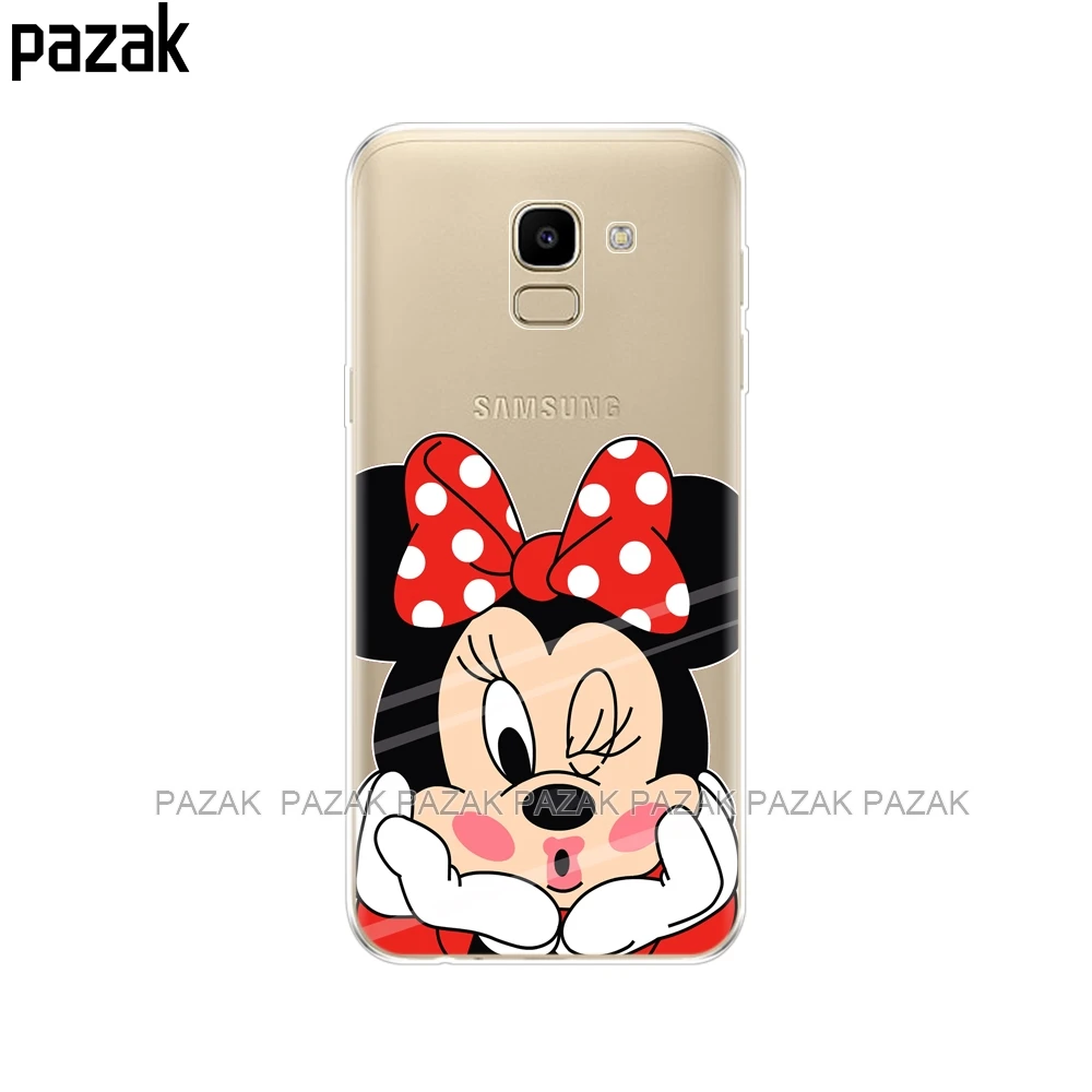 34376 Чехол для samsung Galaxy J6 чехол для ЕС J600 J600F SM-J600F Мягкий силиконовый чехол для samsung J6 чехол - Цвет: 34376
