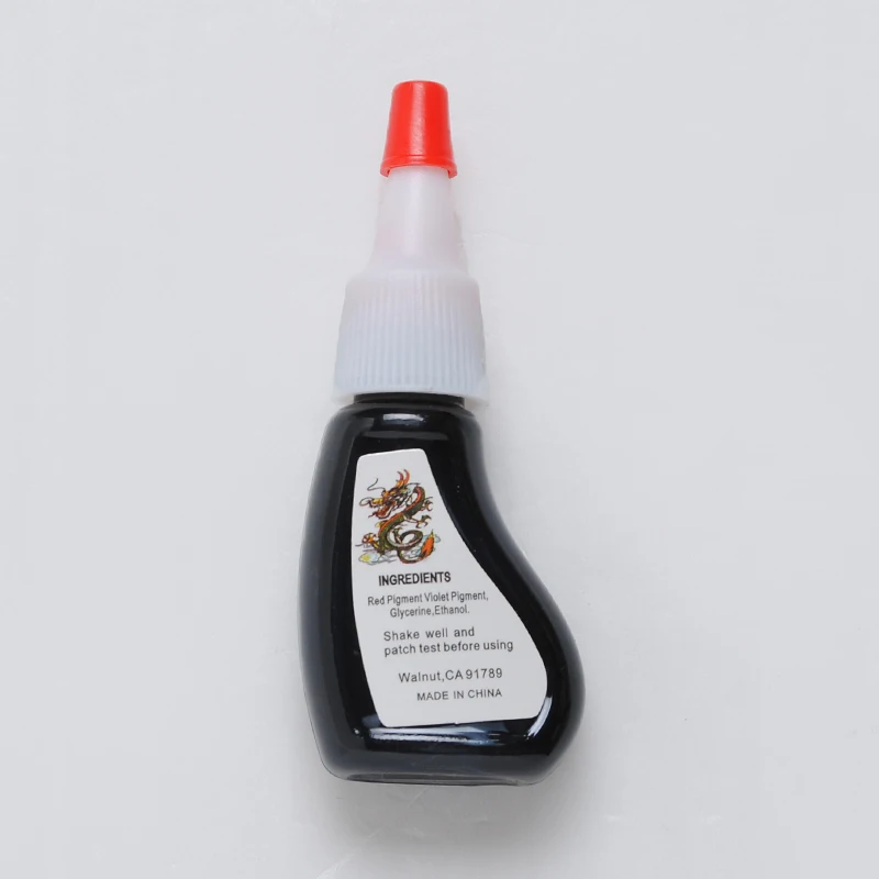 2 шт./лот струйная черная Перманентная тату макияж Чернила для бровей и губ Макияж