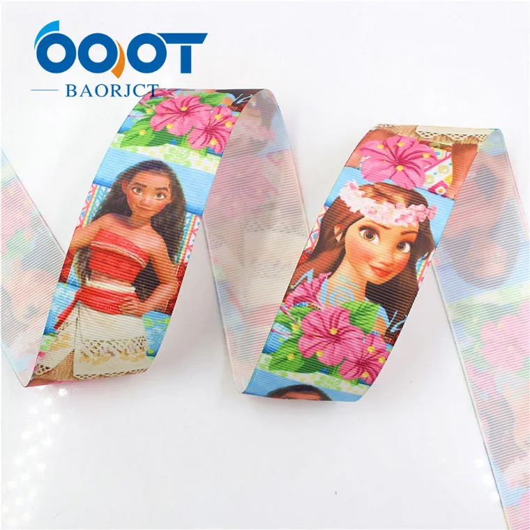 I-19518-1274 OOOT BAORJCT I-19518-1274, 38 мм 10 ярдов мультфильм термотрансферные печатные корсажные ленты, ленты ремесла, лук колпачок DIY аксессуары - Цвет: I-19518-1274