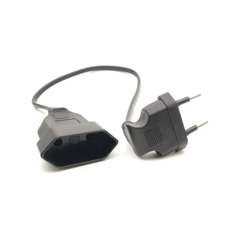 Удлинительный шнур с углом изгиба типа Папа-мама для ПК PDU 0 3 м/0 6 м европейский