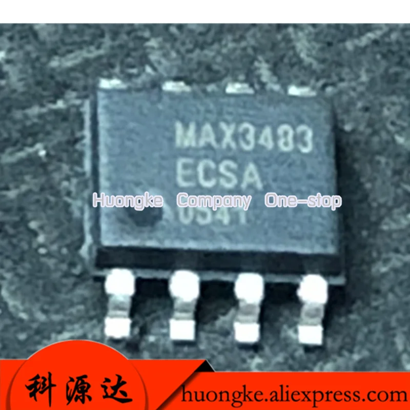10 шт./лот MAX3483 MAX3483CSA MAX3483ESA MAX3483EESA MAX3483ECSA sop-8 Мбит/с и Slew-Rate-Limited True RS-485-422 трансиверов |