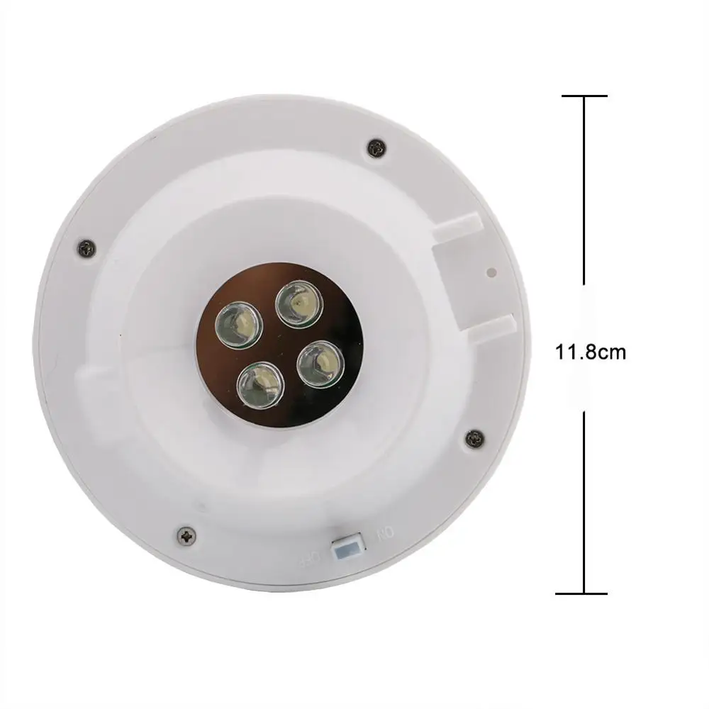 4 светодиодный солнечный светильник для сада на солнечных батареях настенный s