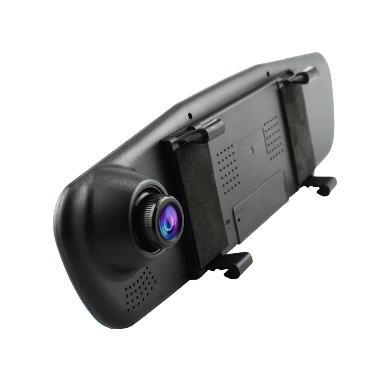 Двойной объектив камеры автомобиля зеркалом заднего вида Авто dvrs автомобиль dvr