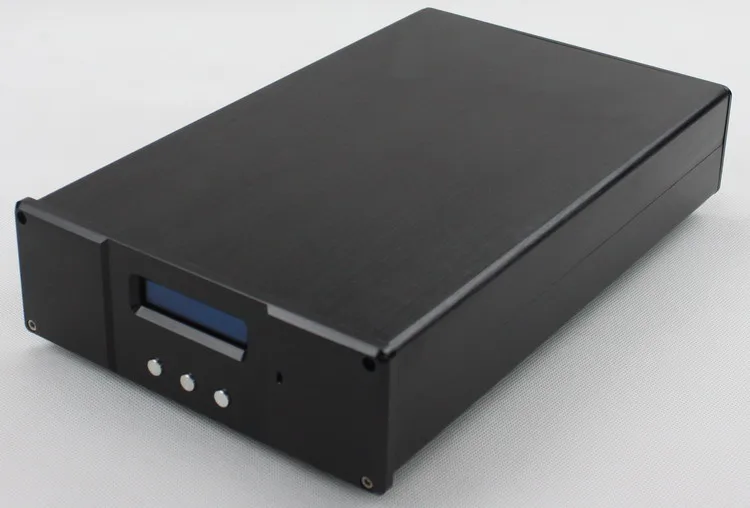 Полный Алюминий ES9018 корпус DAC усилитель чехол шасси/аудио декодер черный|dac