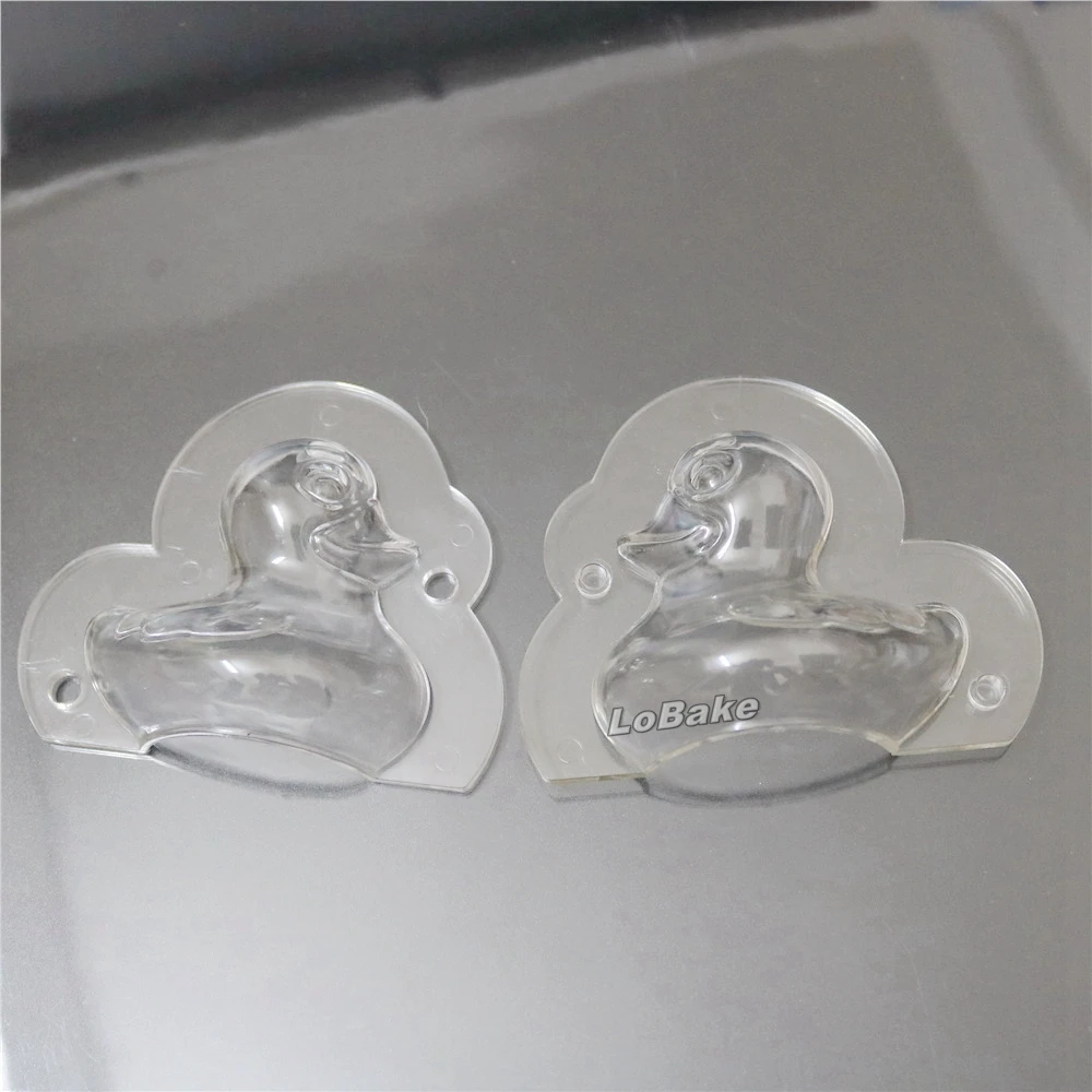 Новейшие товары 3D форма в виде милой мультяшной утки поликарбонатная для