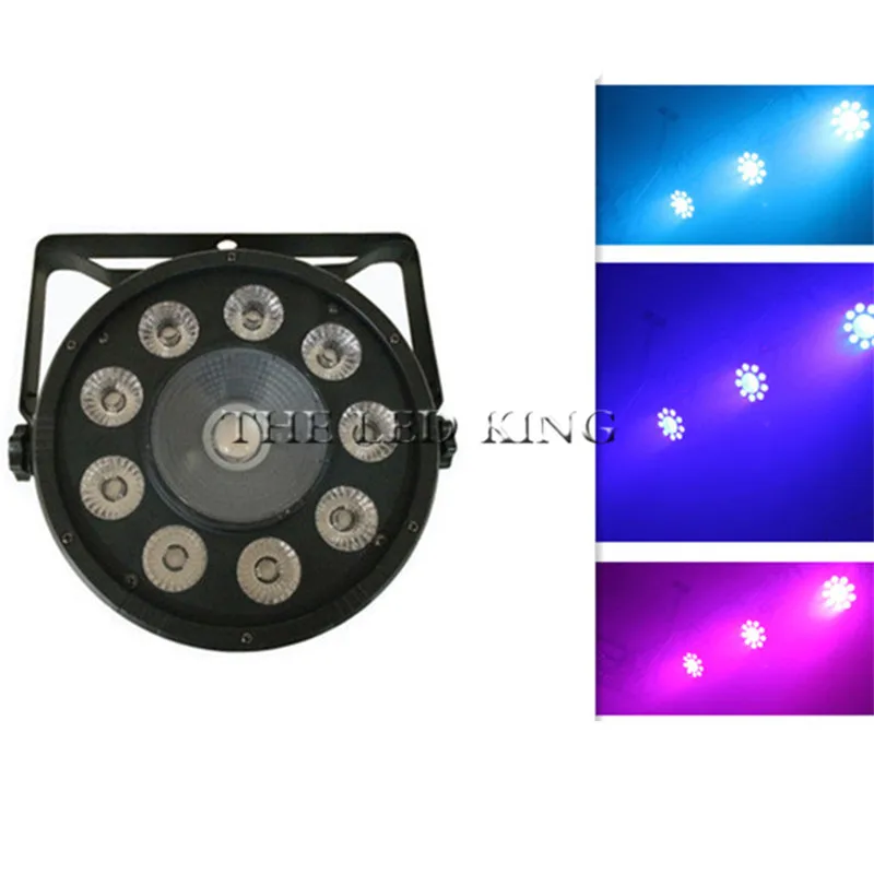 Светильник со мной профессиональный сценический проектор 9X12W RGBW 4in1 + 30W COB RGB Цвет