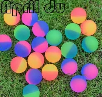 100 шт April Du бренд 32 мм два цвета прыгающий шар капсула оболочки игрушки для капсулы игрушка машина заводская цена