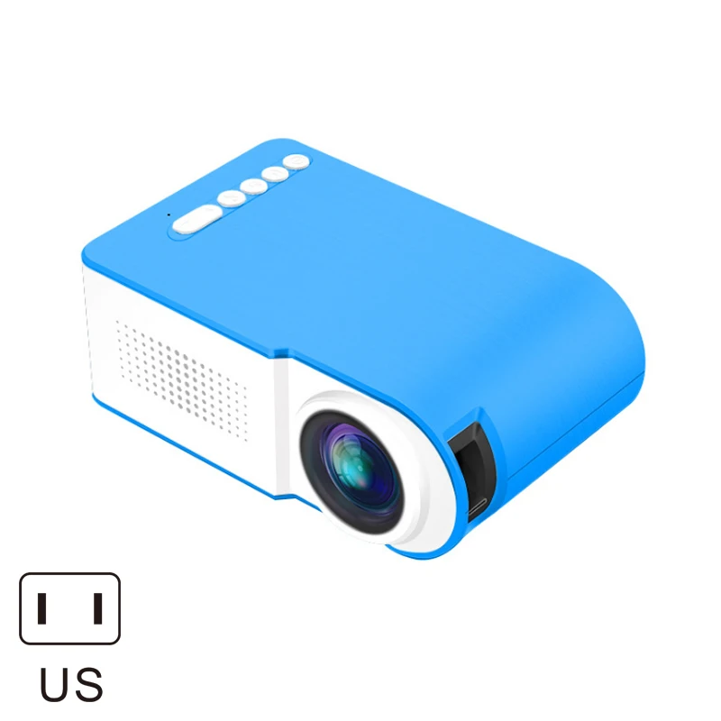 Мини домашний проектор HD 1080P портативный для домашнего кинотеатра