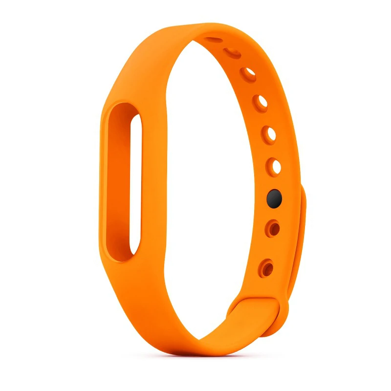Orange Xio mi band 2 аксессуары pulseira mi band 2 сменный силиконовый цветной браслет для xiaomi mi band2 умный Браслет - Цвет: Orange