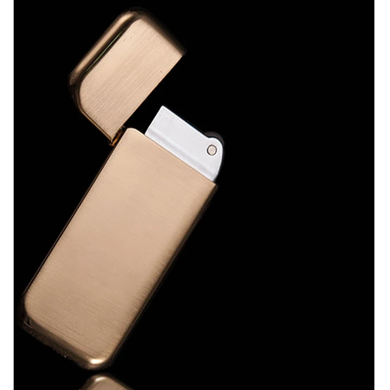 Лидер продаж ультратонкая Зажигалка для сигарет с пламенем шлифовальный круг