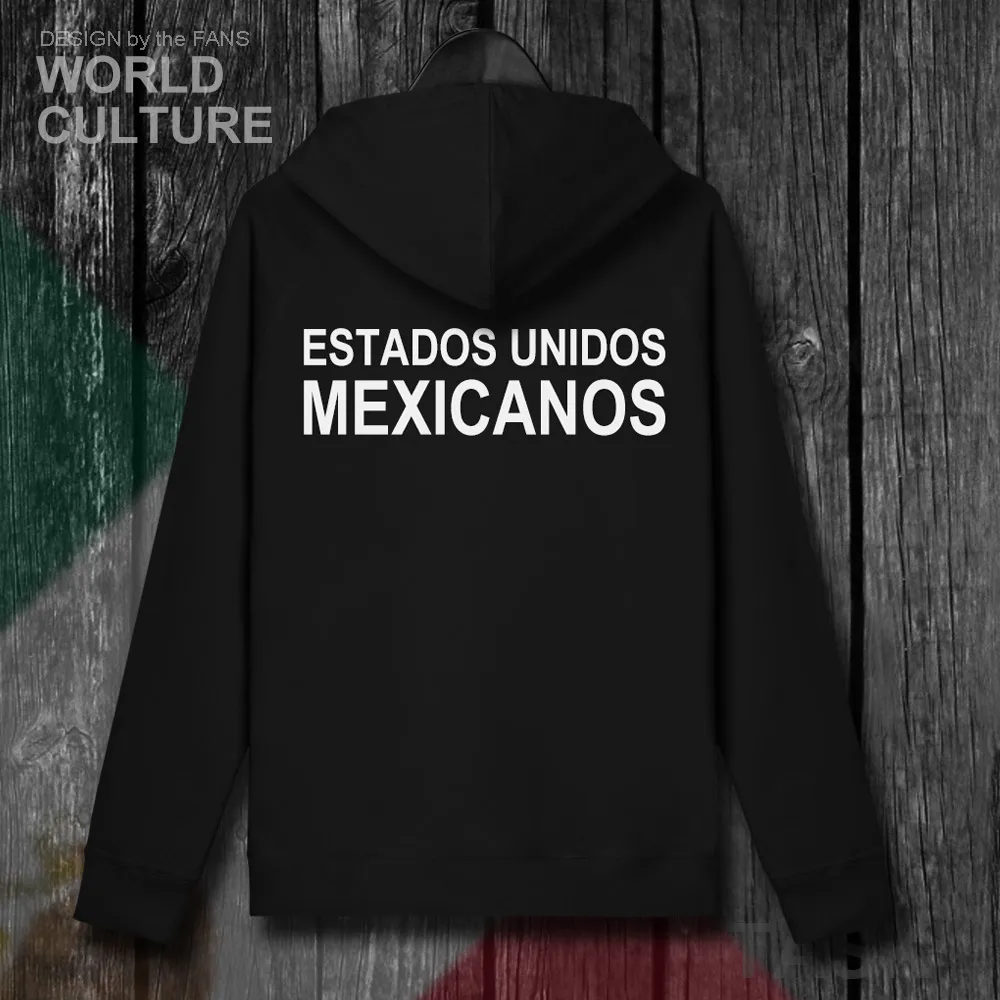 Мужские флисовые куртки MX MEX с капюшоном на молнии в американском стиле Мехико |