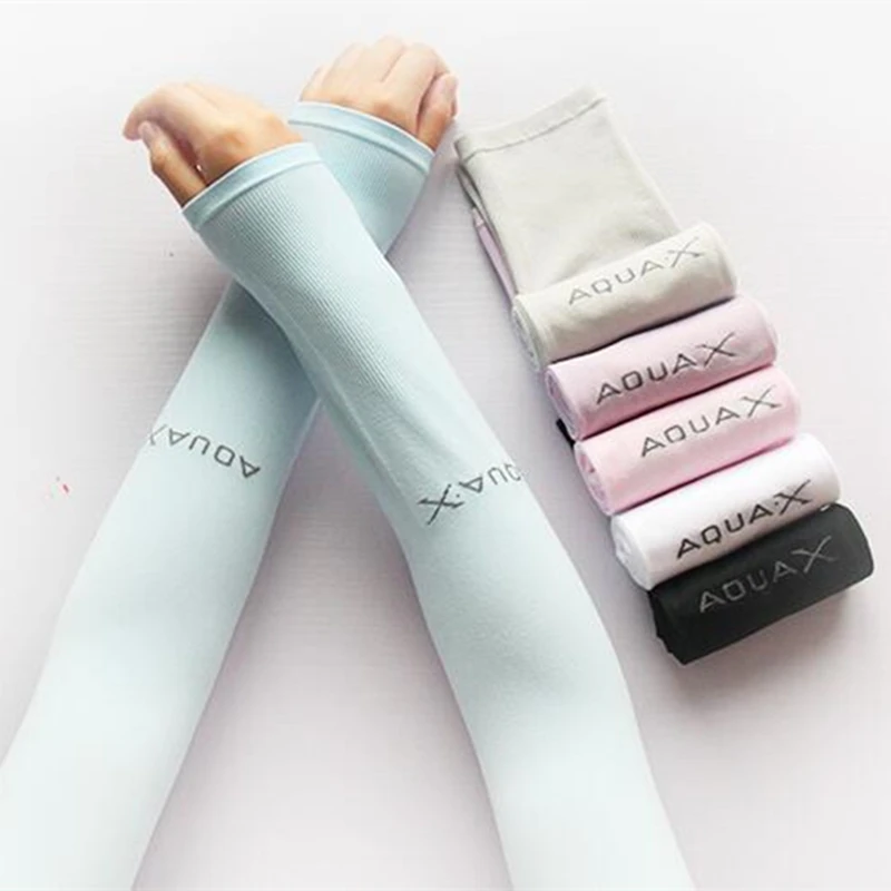 Компрессионные рукава для велоспорта мужчин и женщин спортивные солнцезащитные