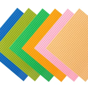 Базовая пластина для мелких кирпичей, основание для города сделай сам, креативные строительные блоки, развивающие игрушки для детей, 32*32 точки