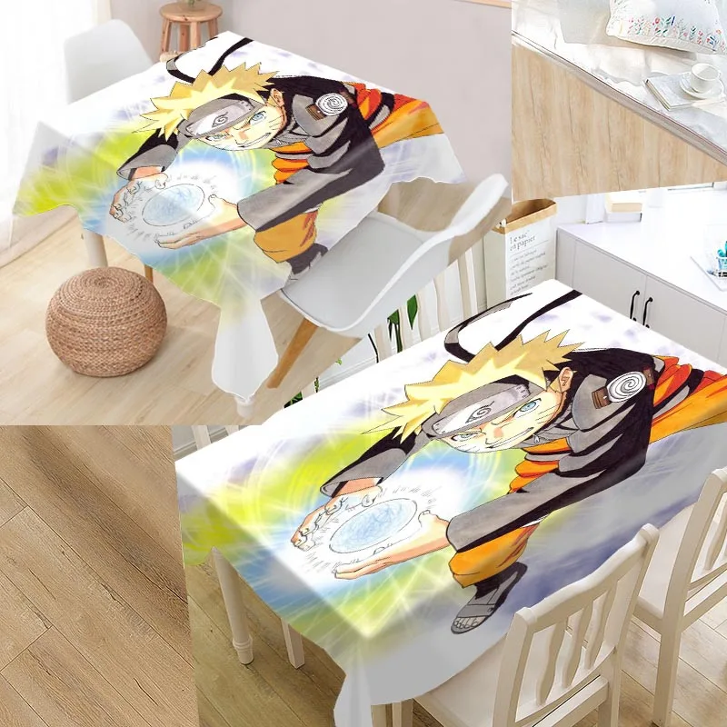 tablecloth Наруто стол печать обложек влагостойкая скатерть больше размер скатерти кухня свадебное оформление отеля - Цвет: tablecloth