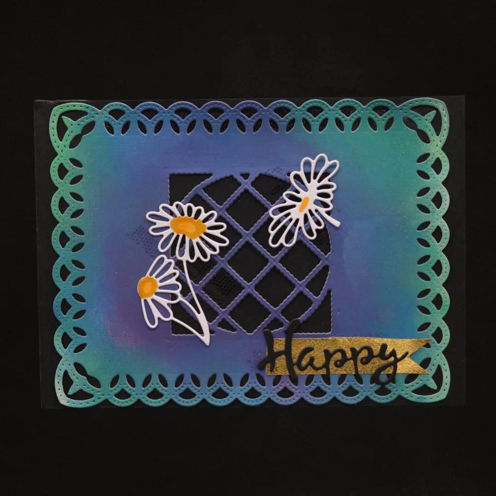 Рождественские открытки для изготовления металлических вырубных штампов рамка