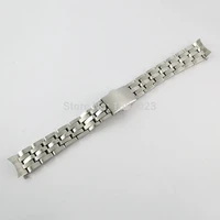 16mm prc200 t055217a watchband watch woman silver solid stainless steel bracelet strap for t055