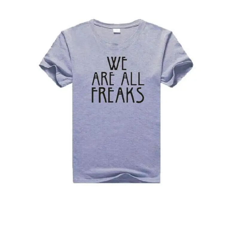 Мы все Freaks футболки женские летние путешественники с коротким рукавом буквенным