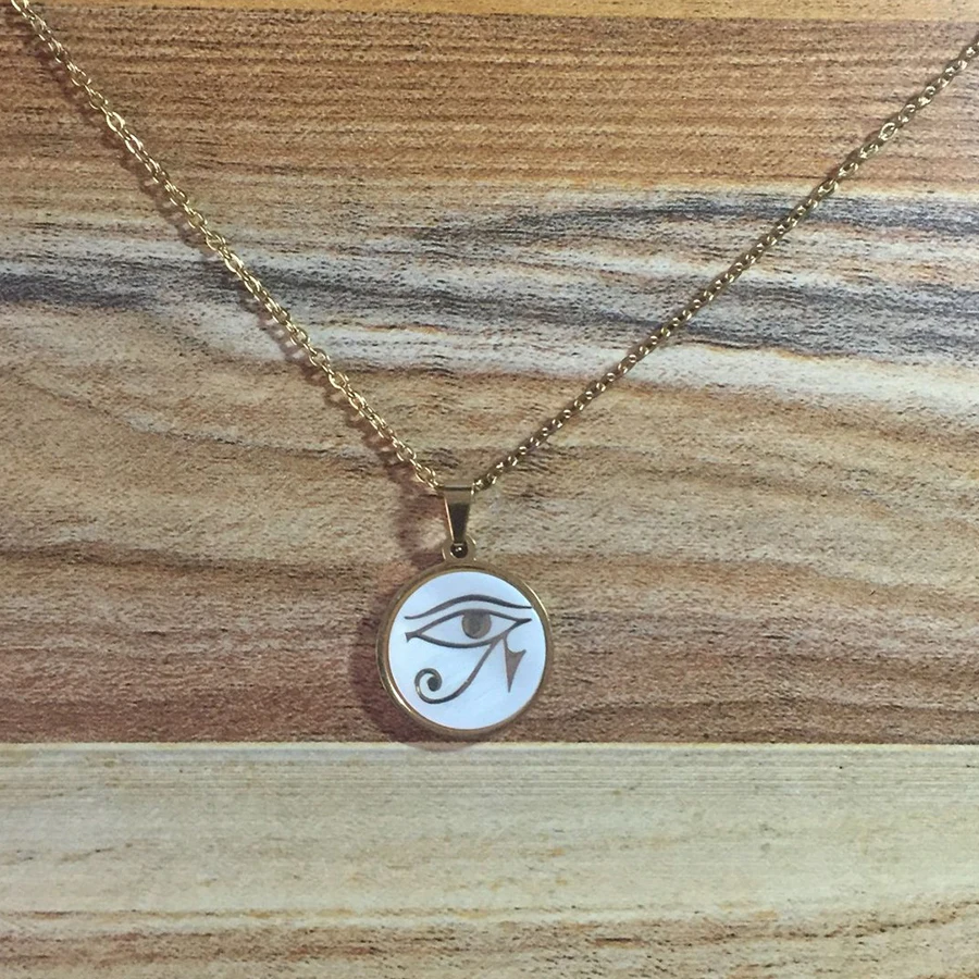 Модное женское ожерелье HOBBORN с изображением коры египетского глаза Horus женские