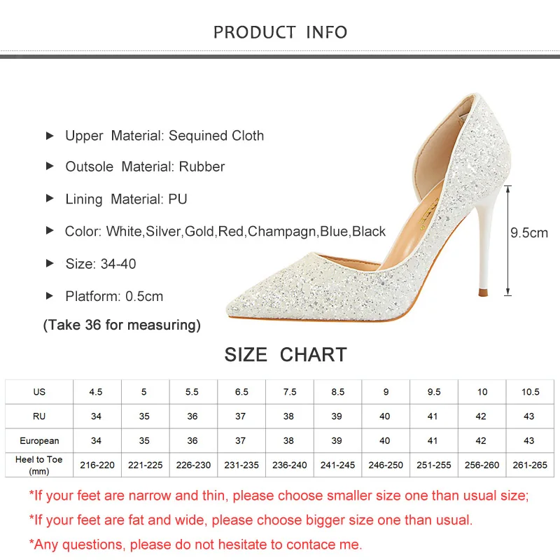 

2019 New Spring Women Pumps High Thin Heel Pointed Toe Shallow Fretwork Sexy Bling Bridal Wedding Women Shoes White High Heels