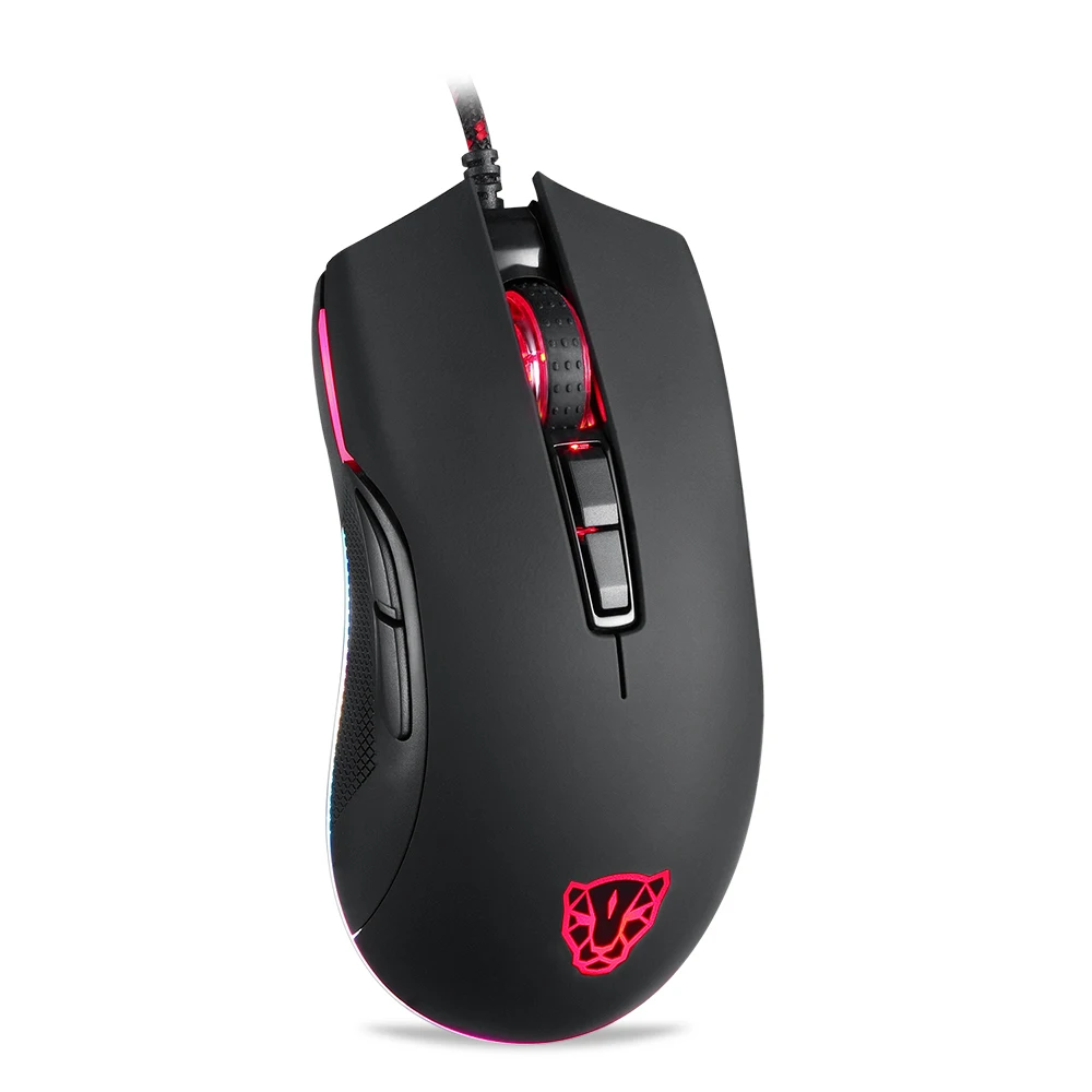 Геймерская мышь MOTOSPEED V70 RGB-подсветка 12000 DPI | Компьютеры и офис