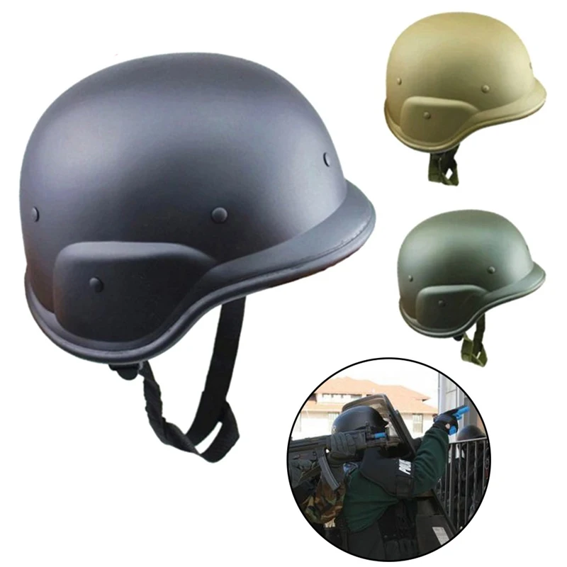 2018 Airsoft Tactical Helmet Army Military Force Hunting Helmets Black Shooting Paintball Head Protector men casco airsoft | Спорт и