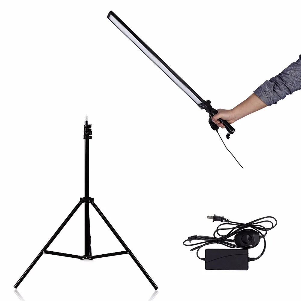 CY 60 см 30 Вт 5500K фотостудия Диммируемый Светильник ing Kit, 2x2 м светильник стенд, 2xled светильник доска, 2x источник питания, фотография светильник ing