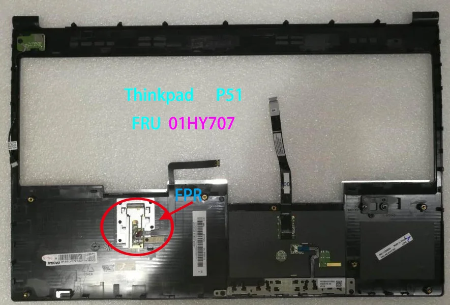 Для Lenovo Thinkpad P51 KB bezel/Упор для рук FRU 01HY707 01HY708|Сумки и чехлы ноутбуков| |