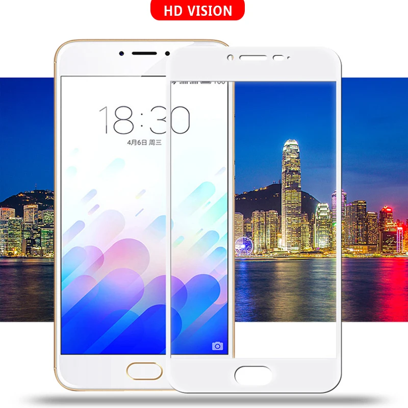 Защитная пленка для экрана из закаленного стекла Meizu M6S M5C M6 M5 M3 Note M5S M3S Pro 6 7 U10