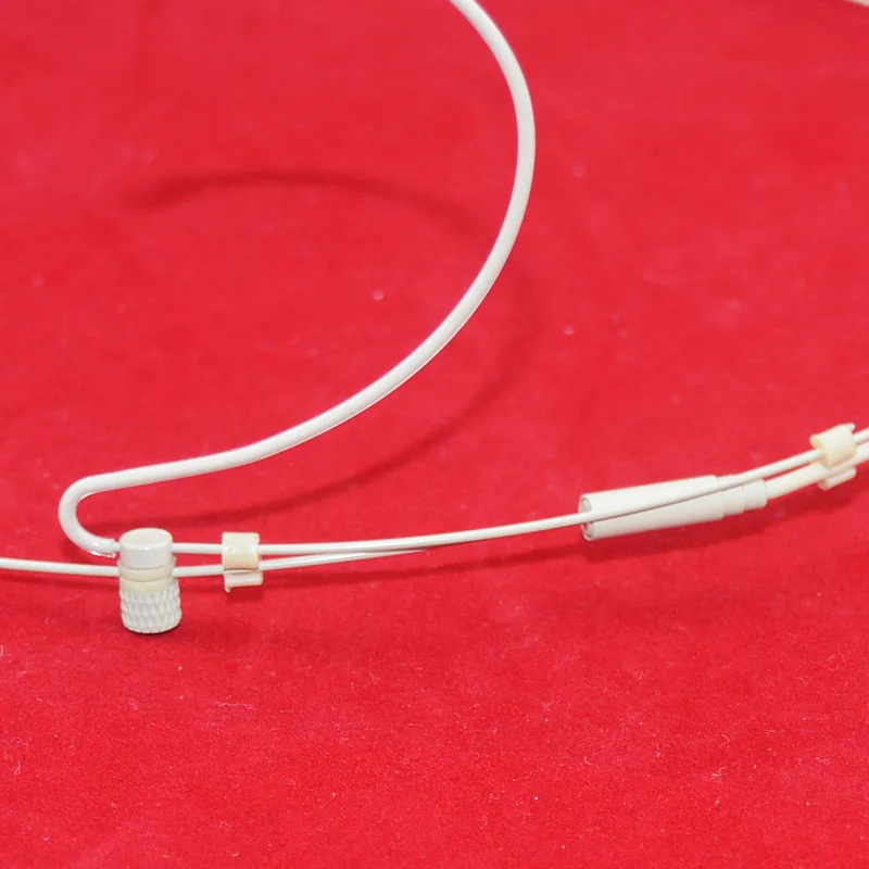 HM-4022S Vocal Wired Wireless Headset Microphone for Teaching with 3Pin Mini XLR Connector Beige Color Earhook Style | Электроника