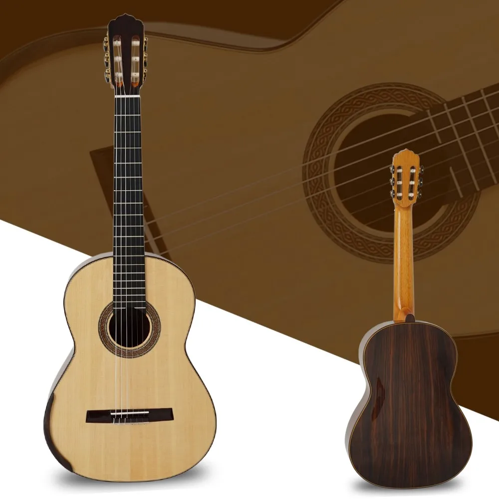 Spruce top Aiersi бренд Master Level Smallman Классическая гитара от master lutier SC-098SG - Цвет: Spruce top
