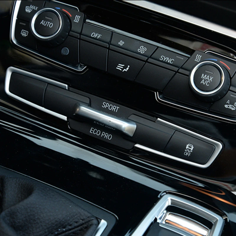 

Car Contral Panel Water Cup Holder Frame Trim For BMW F45 218i 220i Interior Gear Shift Cover Air Outlet Decoration Stickers