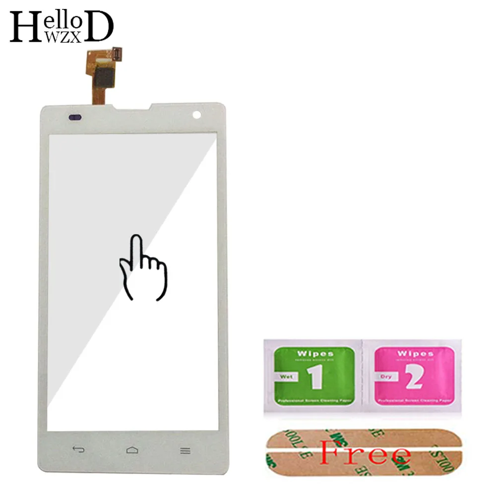 5,0 ''сенсорный экран Стекло для Huawei Honor 3C H30 G740 Сенсорный экран Стекло планшета Панель сенсорный экран фронтальное стекло объектива Сенсор+ клей