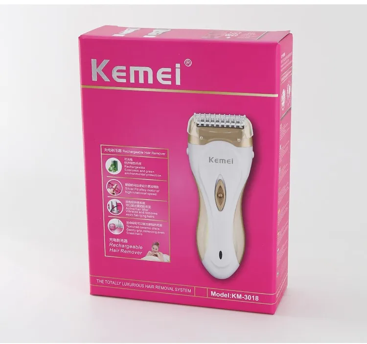 Kemei KM-3018 новинка для женщин бритья профессиональный шерстяной нож электробритва