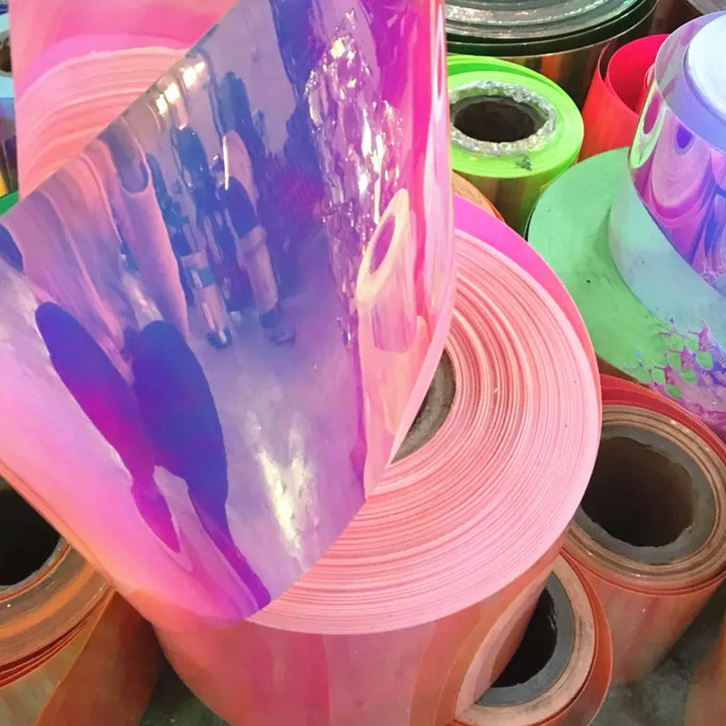 Розовые пайетки AB лист сырье рассыпчатые поливинилхлоридные произвольной резки