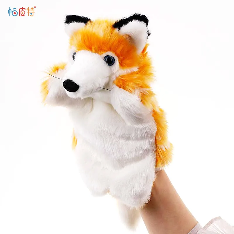 Y45086 Горячая 28 цветов Kawaii крошечное животное ручная кукла марионета марионетка куклы плюшевые игрушки слон кошка собака печать обучения Детские игры Реквизит - Цвет: Y45086