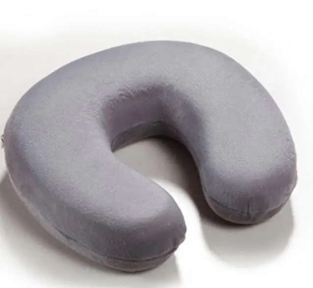 Микро мягкий бархат подушка u shape memory foam подушку много цветов | Дом и сад