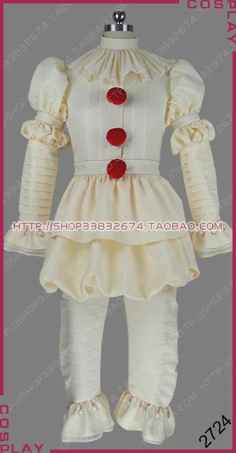 It 2017 Стивен Кинг фильм Pennywise Хэллоуин костюм клоуна для косплея S002|cosplay costume|halloween