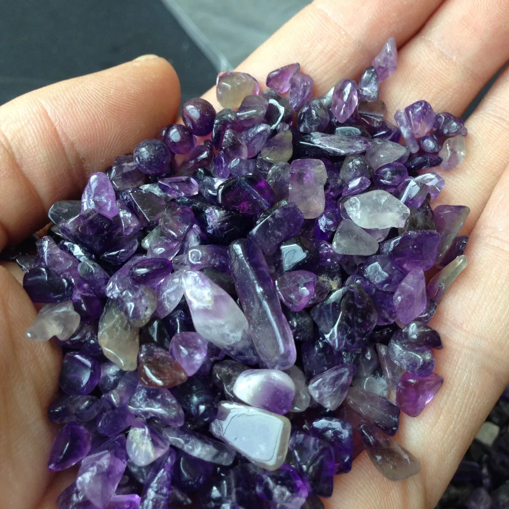 1 кг натуральный Фэнь шуй кристаллический камень полированный аметист сушильные