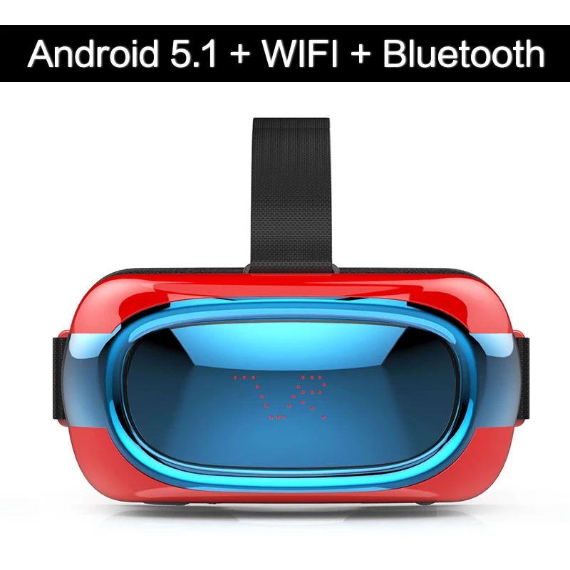 Новые 3D VR Виртуальная Реальность Все-в-Одном Очки Android5.1 Quad Core 1 Г RAM/8 ROM 720 P HD Все в