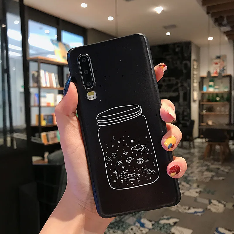 Чехол с космическими звездами для huawei Honor 10i 20i P30 P20 Lite, чехол с 3D рельефом для huawei P Smart Plus Y6 Pro Y7 Y5 Prime