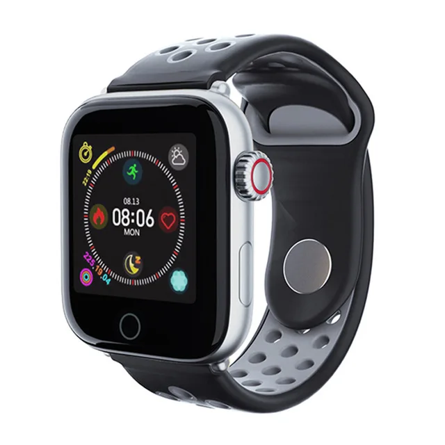 gray Z7 водонепроницаемые Смарт-часы для apple iphone ios Android - Цвет ремешка: gray