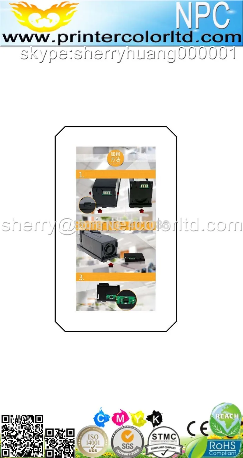 Совместим с Fuji Xerox DocuPrint CP105 CP105b CP205 CP205w CM205b CM205 CM205f CM205fw CP215 CM215 сброса тонера чип