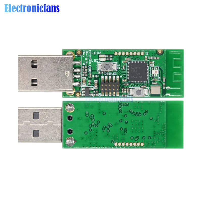 USB программатор соединительный кабель для загрузчика Bluetooth BLE 4 0 CC2531 CC2540 Zigbee Sniffer