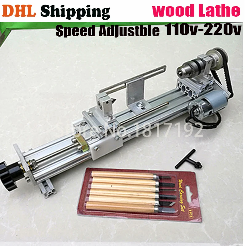 DIY деревянный токарный станок мини-станок машина полировщик Настольная пила для