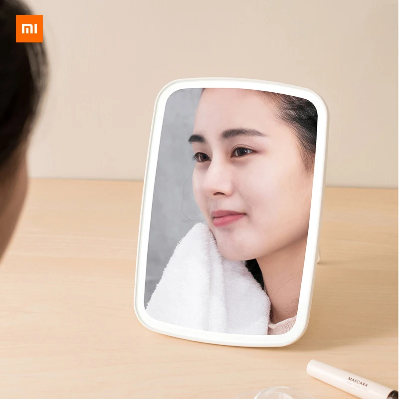 Xiaomi Mijia youpin настольное светодиодное зеркало для макияжа Сенсорное управление LED