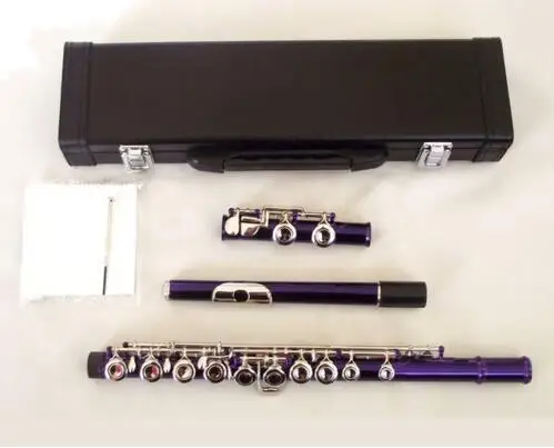 

Excellence Color 16 closed hole Purple flute +E +Case C key