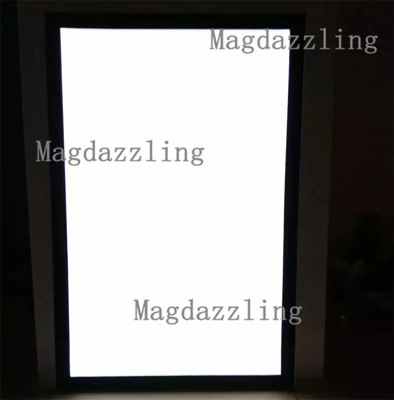Магнитный Алюминиевый светодиодный постер для фильмов 3 шт. рамка домашнего