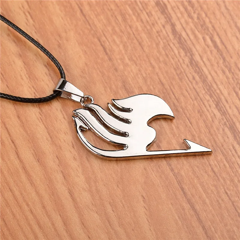 Оптовая продажа 24 шт./лот ожерелье Феи хвост Посеребренная Подвеска с веревкой