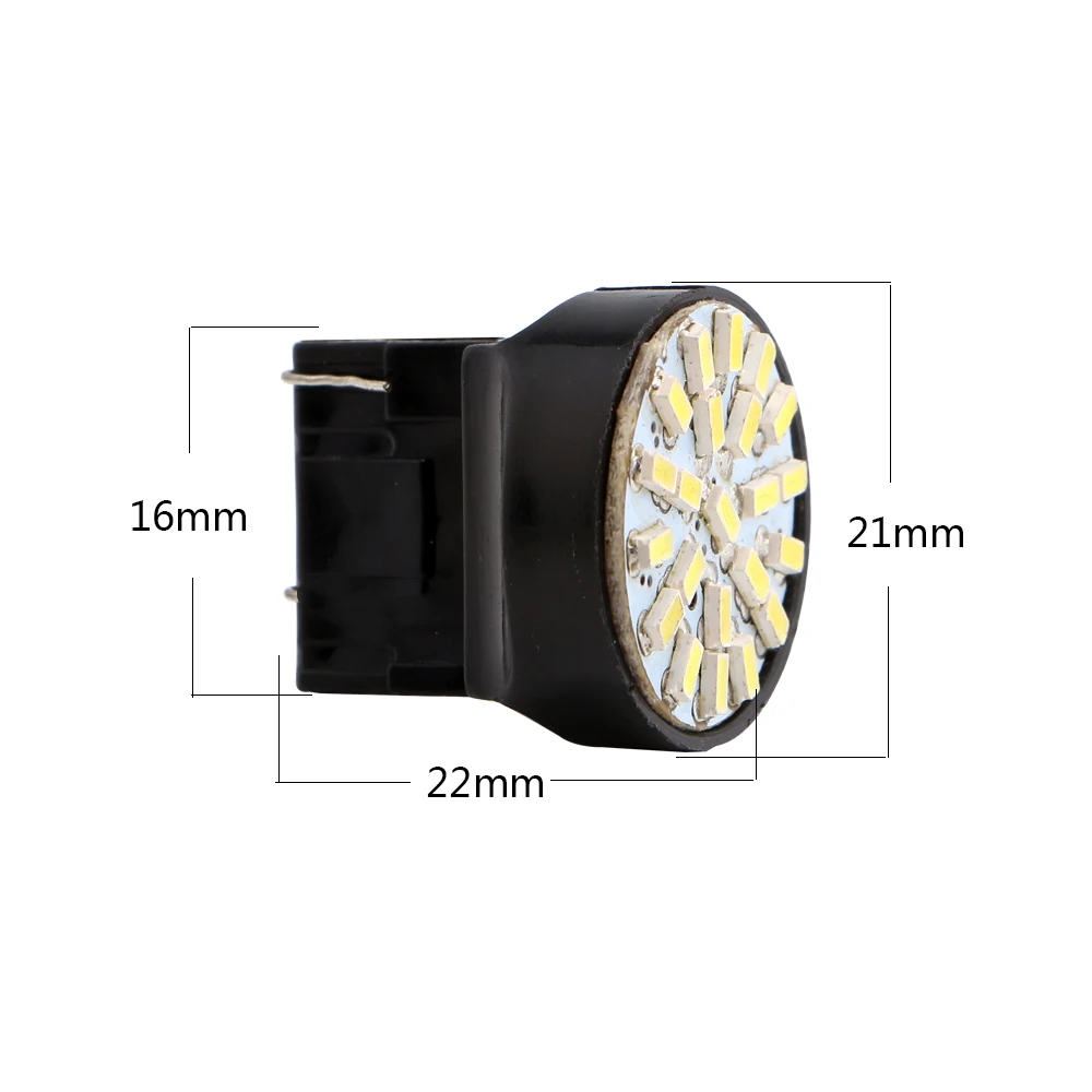YM E Bright 10 500 шт./лот T20 7440 7441 992 W21W WY21W 3020 22 SMD Led подсветка сигнала поворота резервного