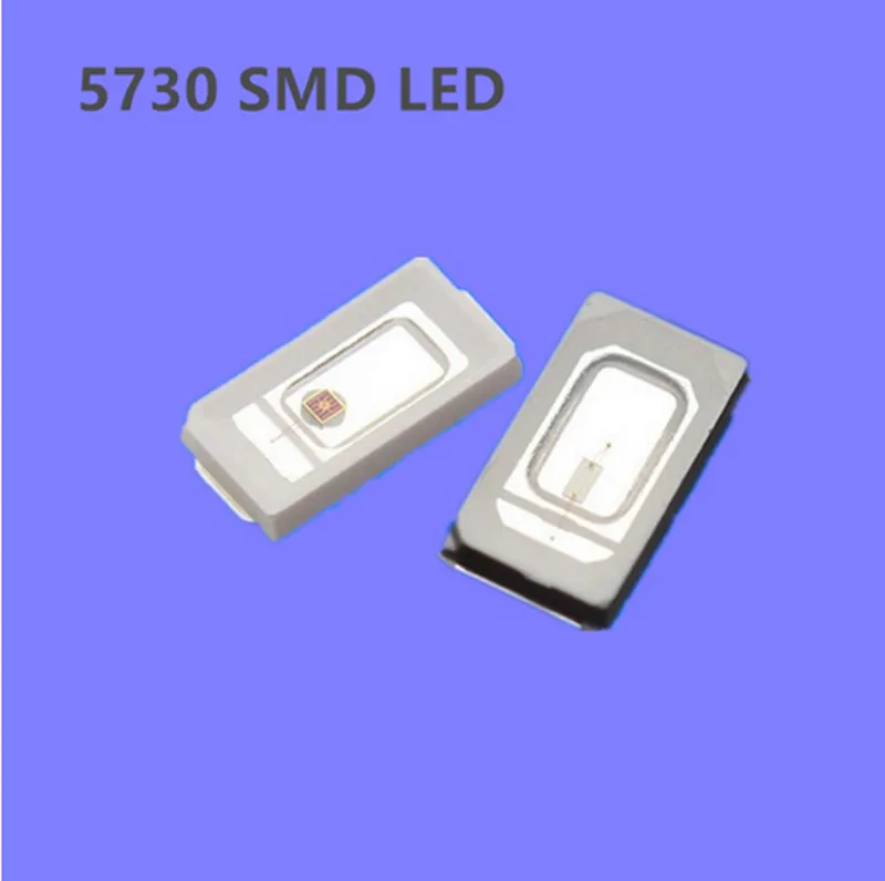 5630 шт. SMD светодиодный чип синий/красный/зеленый/желтый/оранжевый/белый